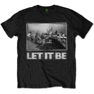 The Beatles - Let It Be Studio Uni Bl    in der Gruppe MERCH / T-Shirt / Rockoff_Nya April24 bei Bengans Skivbutik AB (5528342r)