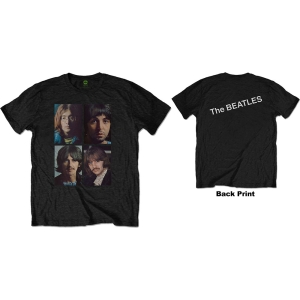 The Beatles - White Album Faces Uni Bl    in der Gruppe MERCH / T-Shirt / Rockoff_Nya April24 bei Bengans Skivbutik AB (5528345r)