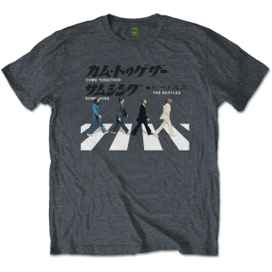 The Beatles - Abbey Road Japanese Uni Heather    in der Gruppe MERCH / T-Shirt / Rockoff_Nya April24 bei Bengans Skivbutik AB (5528362r)
