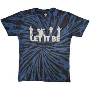 The Beatles - Let It Be Silhouette Uni Bl Dip-Dye    in der Gruppe MERCH / T-Shirt / Rockoff_Nya April24 bei Bengans Skivbutik AB (5528365r)