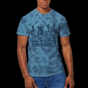 The Beatles - Let It Be Songs Uni Lht Blue Dip-Dye    in der Gruppe MERCH / T-Shirt / Rockoff_Nya April24 bei Bengans Skivbutik AB (5528366r)