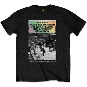 The Beatles - Rooftop Songs Gradient Uni Bl    in der Gruppe MERCH / T-Shirt / Rockoff_Nya April24 bei Bengans Skivbutik AB (5528368r)