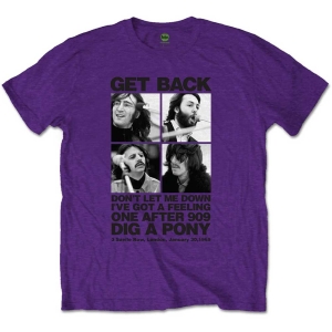 The Beatles - 3 Savile Row Uni Purp    in der Gruppe MERCH / T-Shirt / Rockoff_Nya April24 bei Bengans Skivbutik AB (5528378r)