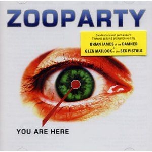 Zooparty - You Are Here in der Gruppe CD / Rock bei Bengans Skivbutik AB (552841)