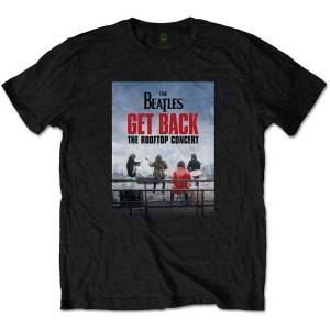 The Beatles - Rooftop Concert Uni Bl     (L) in der Gruppe MERCHANDISE / T-shirt / Pop-Rock bei Bengans Skivbutik AB (5528433)