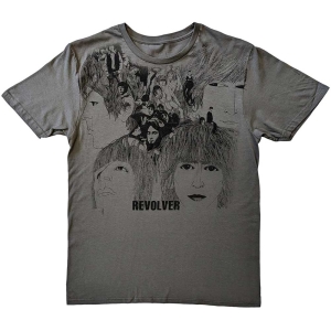 The Beatles - Revolver Uni Grey     (S) in der Gruppe -Start Tshirt bei Bengans Skivbutik AB (5528606)