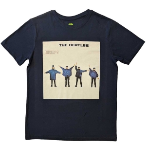 The Beatles - Help! Album Cover Uni Navy   (2XL) in der Gruppe -Start Tshirt bei Bengans Skivbutik AB (5528739)