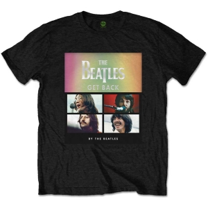 The Beatles - Album Faces Gradient Uni Bl    in der Gruppe MERCH / T-Shirt / Rockoff_Nya April24 bei Bengans Skivbutik AB (5528951r)