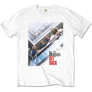 The Beatles - Get Back Poster Uni Wht    in der Gruppe MERCH / T-Shirt / Rockoff_Nya April24 bei Bengans Skivbutik AB (5528953r)