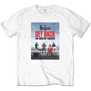 The Beatles - Rooftop Concert Uni Wht    in der Gruppe MERCH / T-Shirt / Rockoff_Nya April24 bei Bengans Skivbutik AB (5528955r)