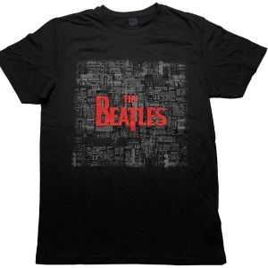 The Beatles - Tickets & Logo Uni Bl    in der Gruppe MERCH / T-Shirt / Rockoff_Nya April24 bei Bengans Skivbutik AB (5528970r)