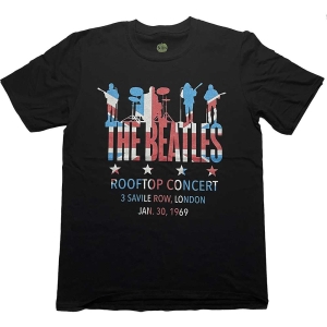 The Beatles - Rooftop Flag Uni Bl    in der Gruppe MERCH / T-Shirt / Rockoff_Nya April24 bei Bengans Skivbutik AB (5528975r)