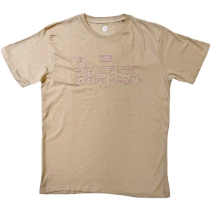 The Beatles - Drop T Embroidered Uni Sand    in der Gruppe MERCH / T-Shirt / Rockoff_Nya April24 bei Bengans Skivbutik AB (5528984r)