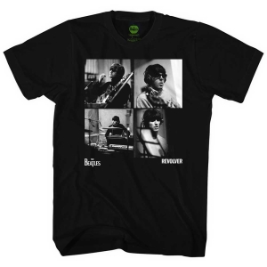 The Beatles - Revolver Studio Shots Uni Bl    in der Gruppe MERCH / T-Shirt / Rockoff_Nya April24 bei Bengans Skivbutik AB (5528989r)