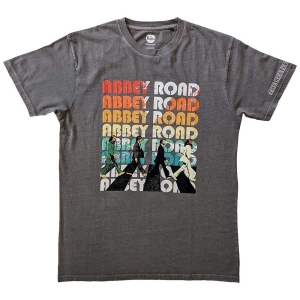 The Beatles - Abbey Stacked Uni Char    in der Gruppe MERCH / T-Shirt / Rockoff_Nya April24 bei Bengans Skivbutik AB (5528996r)