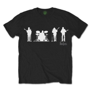 The Beatles - Saville Row Line Up Silhouette Uni Bl    in der Gruppe MERCH / T-Shirt / Rockoff_Nya April24 bei Bengans Skivbutik AB (5529001r)
