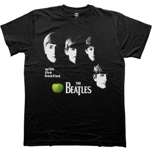The Beatles - With The Beatles Apple Uni Bl    in der Gruppe MERCH / T-Shirt / Rockoff_Nya April24 bei Bengans Skivbutik AB (5529011r)