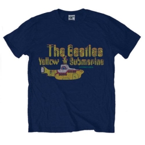 The Beatles - Nothing Is Real Uni Navy    in der Gruppe MERCH / T-Shirt / Rockoff_Nya April24 bei Bengans Skivbutik AB (5529017r)