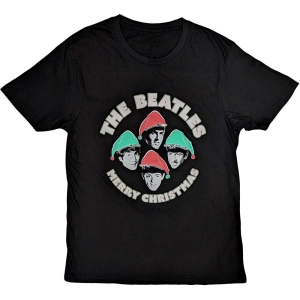 The Beatles - Xmas Hats Uni Bl    in der Gruppe MERCH / T-Shirt / Rockoff_Nya April24 bei Bengans Skivbutik AB (5529027r)