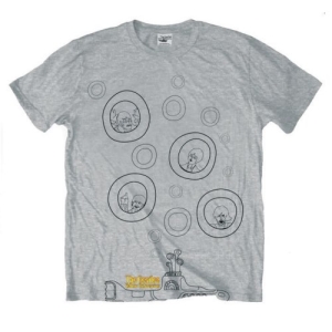 The Beatles - Bubbles Uni Grey    in der Gruppe MERCH / T-Shirt / Rockoff_Nya April24 bei Bengans Skivbutik AB (5529028r)
