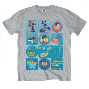 The Beatles - Sub Montage Uni Grey    in der Gruppe MERCH / T-Shirt / Rockoff_Nya April24 bei Bengans Skivbutik AB (5529033r)