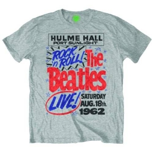 The Beatles - Rock N Roll Uni Grey    in der Gruppe MERCH / T-Shirt / Rockoff_Nya April24 bei Bengans Skivbutik AB (5529044r)