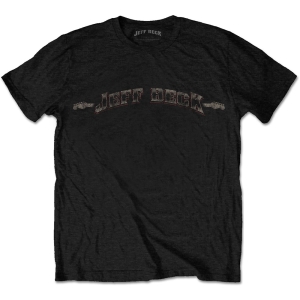 Jeff Beck - Vtge Logo Uni Bl    in der Gruppe MERCHANDISE / T-shirt / Blues bei Bengans Skivbutik AB (5529233r)