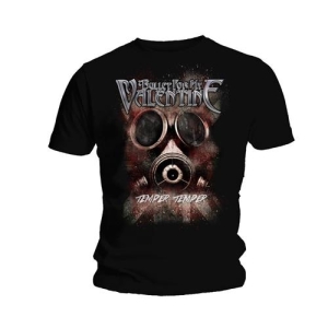 Bullet For My Valentine - Temper Temper Gas Mask Uni Bl    in der Gruppe MERCH / T-Shirt / Rockoff_Nya April24 bei Bengans Skivbutik AB (5529245r)