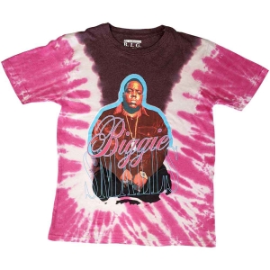 Biggie Smalls - Neon Glow Uni Pink Dip-Dye    in der Gruppe MERCHANDISE / T-shirt / Hip Hop-Rap bei Bengans Skivbutik AB (5529455r)