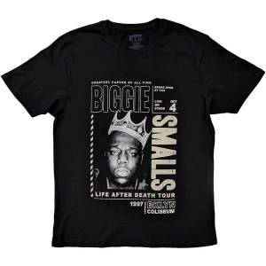 Biggie Smalls - Life After Death Tour Uni Bl    in der Gruppe MERCHANDISE / T-shirt / Hip Hop-Rap bei Bengans Skivbutik AB (5529457r)