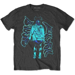 Billie Eilish - Neon Graffiti Logo Uni Char    in der Gruppe MERCH / T-Shirt / Rockoff_Nya April24 bei Bengans Skivbutik AB (5529477r)