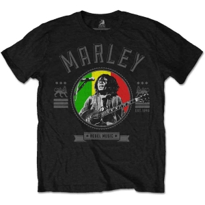 Bob Marley - Rebel Music Seal Uni Bl (XL) in der Gruppe MERCHANDISE / T-shirt / Reggae bei Bengans Skivbutik AB (5529664)