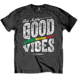 Bob Marley - Good Vibes Uni Char    in der Gruppe MERCHANDISE / T-shirt / Reggae bei Bengans Skivbutik AB (5529828r)