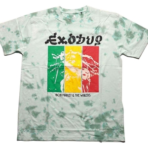 Bob Marley - Rasta Colours Uni Green Dip-Dye    in der Gruppe MERCHANDISE / T-shirt / Reggae bei Bengans Skivbutik AB (5529842r)