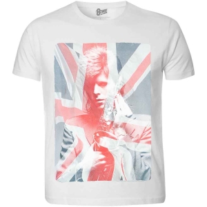 David Bowie - Union Jack & Sax Uni Sublim  1 in der Gruppe MERCHANDISE / T-shirt / Pop-Rock bei Bengans Skivbutik AB (5530040)