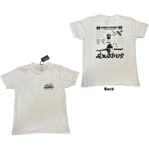 Bob Marley - Exodus Tracklist Uni Wht    in der Gruppe MERCHANDISE / T-shirt / Reggae bei Bengans Skivbutik AB (5530200r)