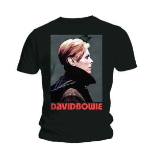 David Bowie - Low Portrait Uni Bl in der Gruppe MERCH / T-Shirt / Rockoff_Nya April24 bei Bengans Skivbutik AB (5530235r)