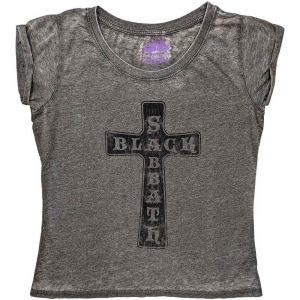Black Sabbath - Vtge Cross Bo Lady Char  1 in der Gruppe MERCHANDISE / T-shirt / Hårdrock bei Bengans Skivbutik AB (5530400)