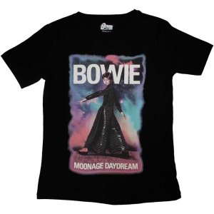 David Bowie - Moonage 11 Fade Lady Bl in der Gruppe MERCH / T-Shirt / Rockoff_Nya April24 bei Bengans Skivbutik AB (5530633r)