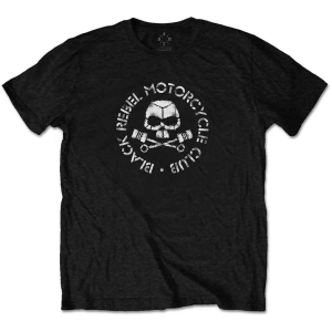 Black Rebel Motorcycle Club - Piston Skull Uni Bl    in der Gruppe MERCH / T-Shirt / Rockoff_Nya April24 bei Bengans Skivbutik AB (5530648r)