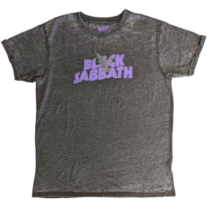 Black Sabbath - Logo & Daemon Bo Uni Char    in der Gruppe MERCH / T-Shirt / Rockoff_Nya April24 bei Bengans Skivbutik AB (5530657r)