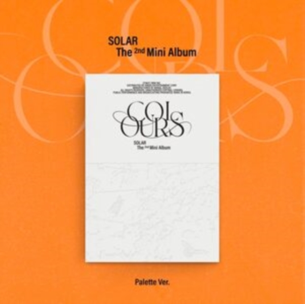 Solar - Colours (Palette Ver.) in der Gruppe CD / Bestseller bei Bengans Skivbutik AB (5530703)