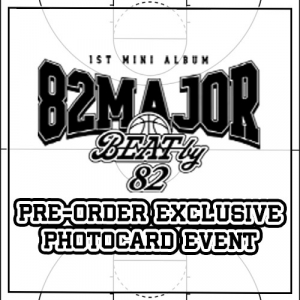 82Major - Beat by 83 (Random Ver.) + Photocard in der Gruppe CD / K-Pop bei Bengans Skivbutik AB (5530787)