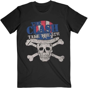 The Clash - Take The 5Th Uni Bl    in der Gruppe MERCHANDISE / T-shirt / Punk bei Bengans Skivbutik AB (5531089r)
