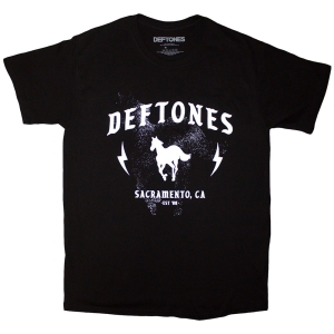 Deftones - Electric Pony Uni Bl    in der Gruppe MERCH / T-Shirt / Rockoff_Nya April24 bei Bengans Skivbutik AB (5531369r)