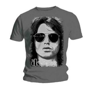 The Doors - Summer Glare Uni Grey    in der Gruppe MERCH / T-Shirt / Rockoff_Nya April24 bei Bengans Skivbutik AB (5531390r)
