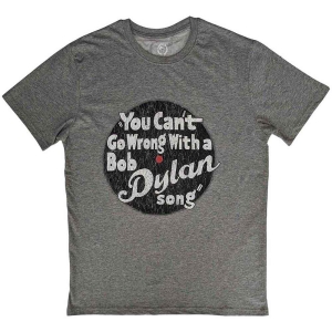 Bob Dylan - You Cant Go Wrong Uni Grey (M) in der Gruppe -Start Tshirt bei Bengans Skivbutik AB (5531418)