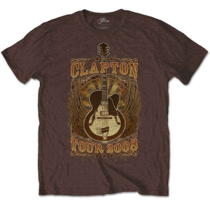 Eric Clapton - Tour 2008 Uni Brown    in der Gruppe MERCHANDISE / T-shirt / Blues bei Bengans Skivbutik AB (5531557r)