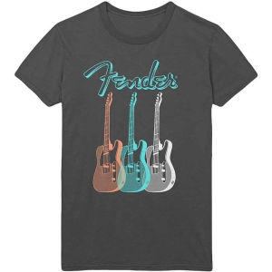 Fender - Triple Guitar Uni Char    in der Gruppe MERCHANDISE / T-shirt / Övrigt bei Bengans Skivbutik AB (5531562r)