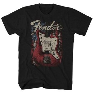 Fender - Distressed Guitar Uni Bl    in der Gruppe MERCHANDISE / T-shirt / Övrigt bei Bengans Skivbutik AB (5531563r)